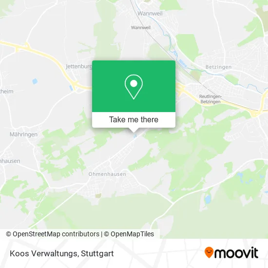 Карта Koos Verwaltungs