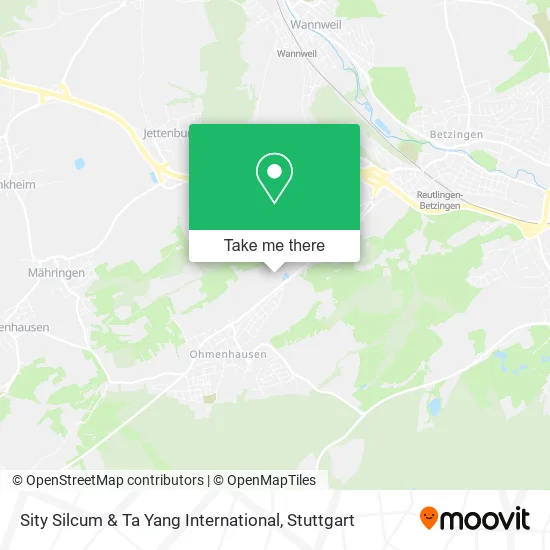 Карта Sity Silcum & Ta Yang International