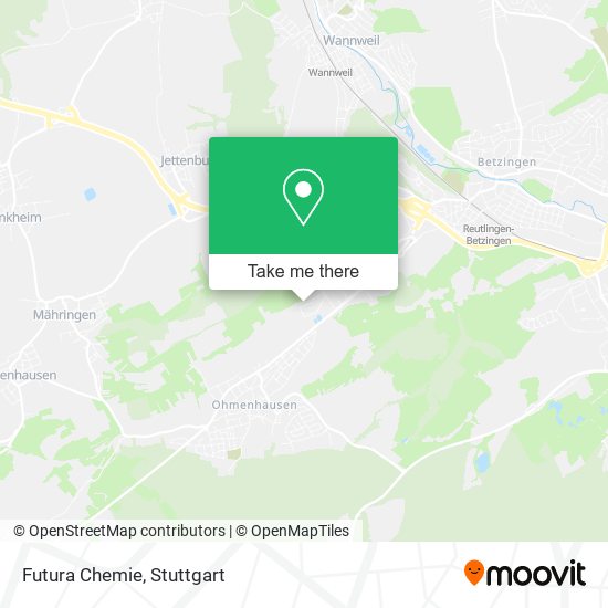 Futura Chemie map