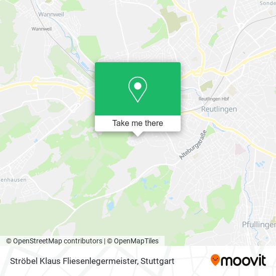 Ströbel Klaus Fliesenlegermeister map