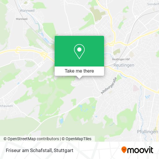Friseur am Schafstall map