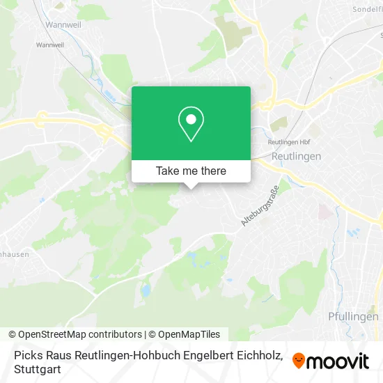 Карта Picks Raus Reutlingen-Hohbuch Engelbert Eichholz