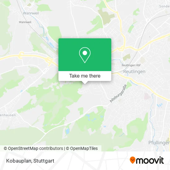 Карта Kobauplan
