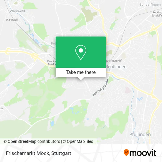 Карта Frischemarkt Möck