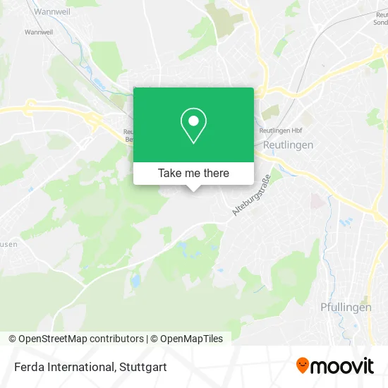 Карта Ferda International