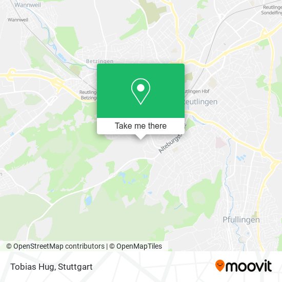 Карта Tobias Hug