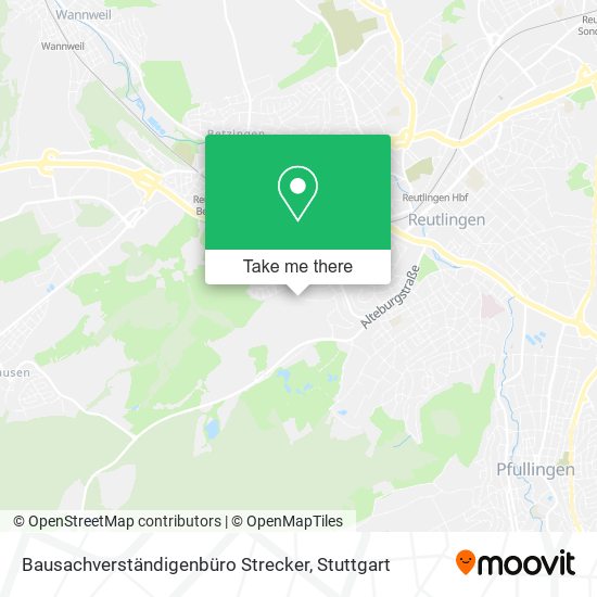 Bausachverständigenbüro Strecker map