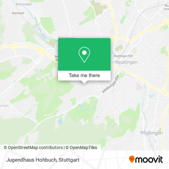 Карта Jugendhaus Hohbuch