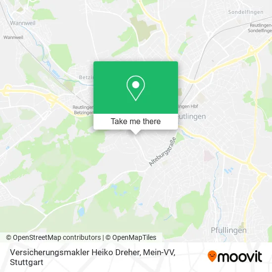 Карта Versicherungsmakler Heiko Dreher, Mein-VV