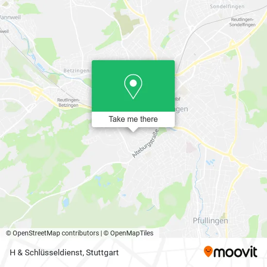 Карта H & Schlüsseldienst