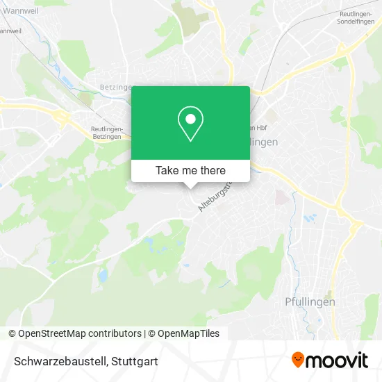 Карта Schwarzebaustell