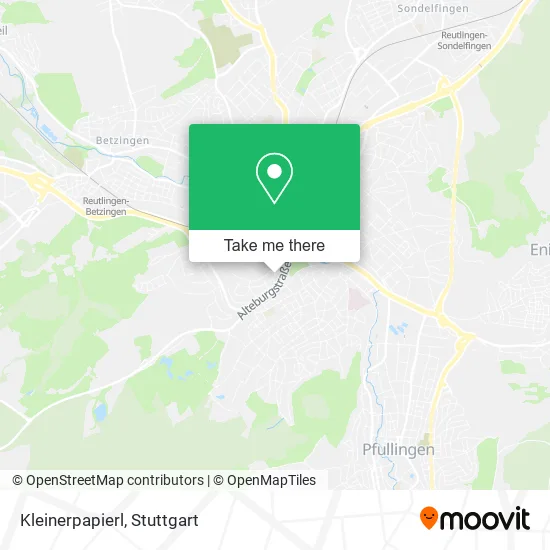 Карта Kleinerpapierl