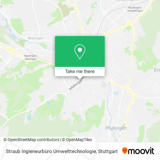 Карта Straub Ingieneurbüro Umwelttechnologie