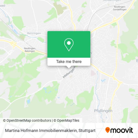 Martina Hofmann Immobilienmaklerin map