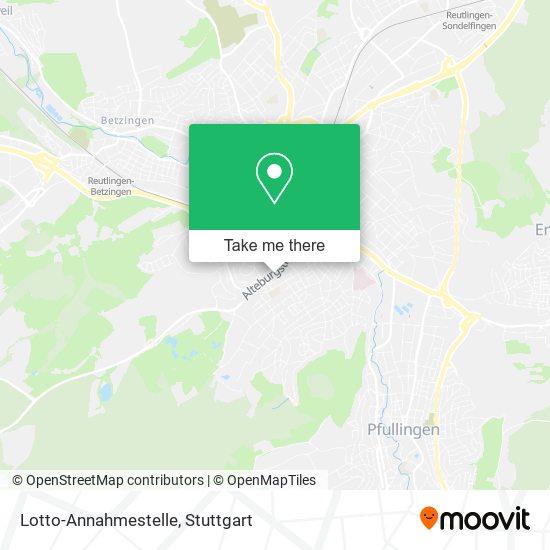 Lotto-Annahmestelle map