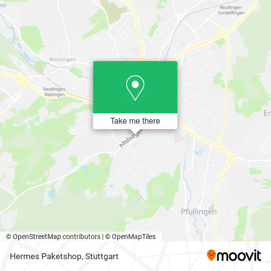 Карта Hermes Paketshop