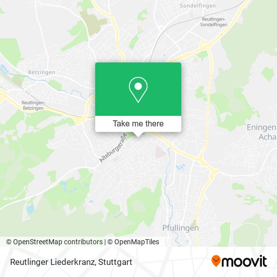 Reutlinger Liederkranz map