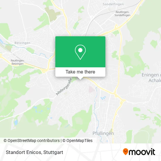 Карта Standort Enicos