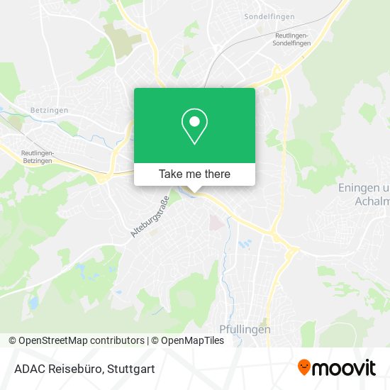 Карта ADAC Reisebüro