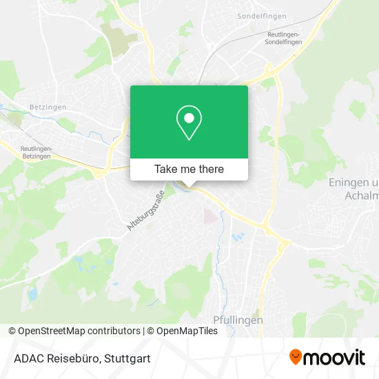 Карта ADAC Reisebüro