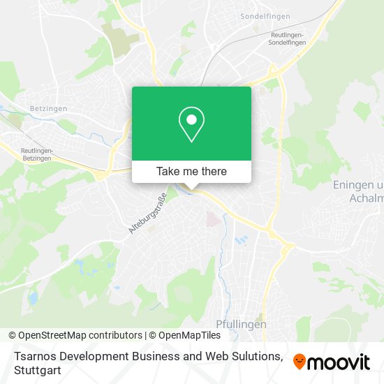 Tsarnos Development Business and Web Sulutions map