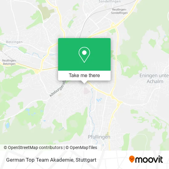 Карта German Top Team Akademie