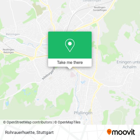 Rohrauerhuette map