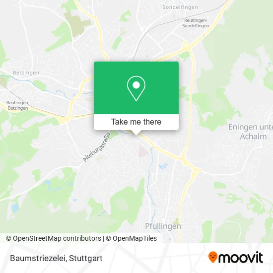 Карта Baumstriezelei