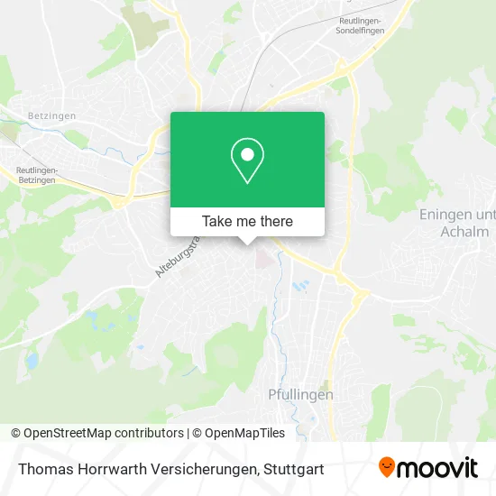 Карта Thomas Horrwarth Versicherungen