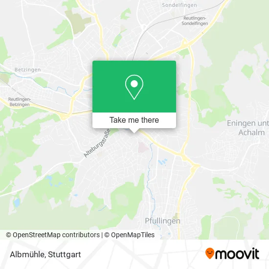 Карта Albmühle