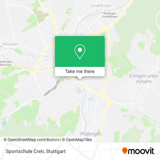 Sportschule Creti map