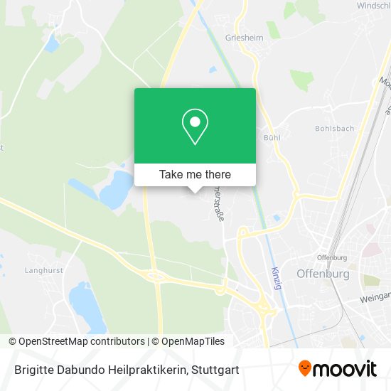 Brigitte Dabundo Heilpraktikerin map