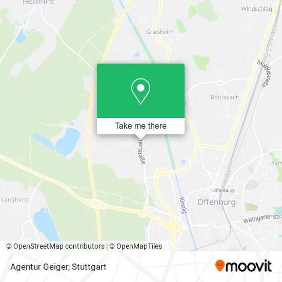 Карта Agentur Geiger