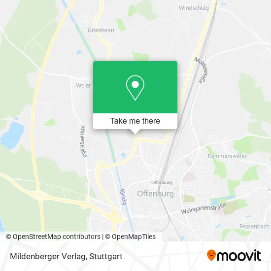Карта Mildenberger Verlag