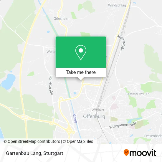 Карта Gartenbau Lang