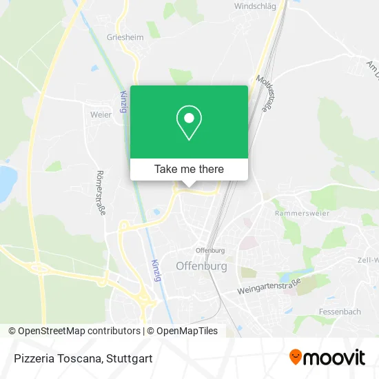 Карта Pizzeria Toscana