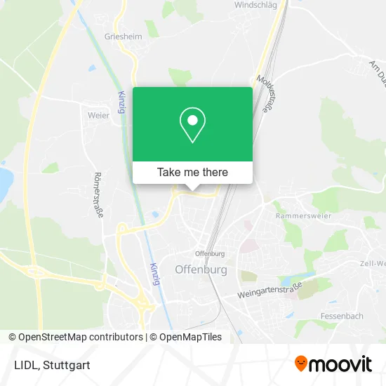 LIDL map