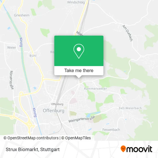 Карта Strux Biomarkt