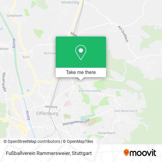 Карта Fußballverein Rammersweier
