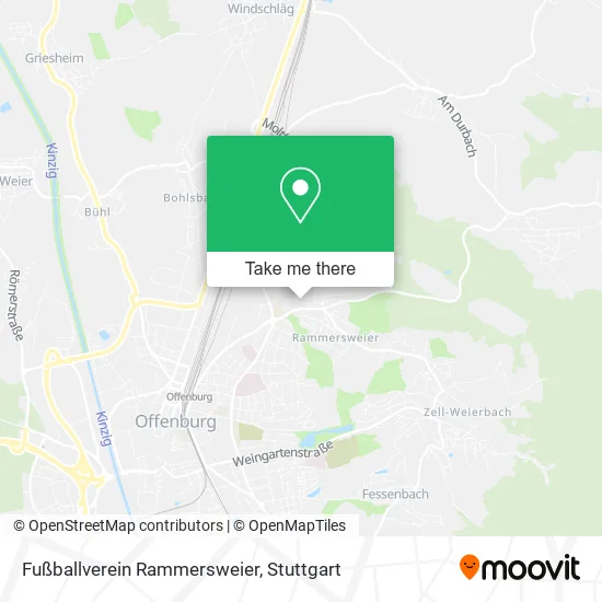 Карта Fußballverein Rammersweier