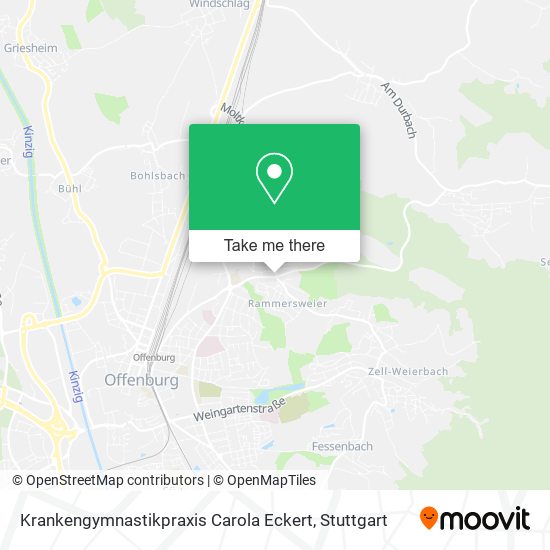 Krankengymnastikpraxis Carola Eckert map