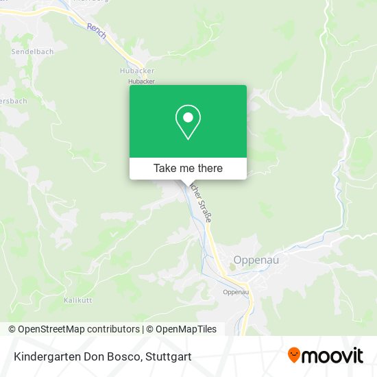 Kindergarten Don Bosco map