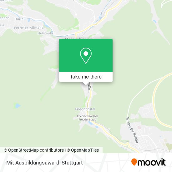 Mit Ausbildungsaward map