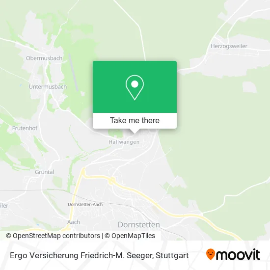 Карта Ergo Versicherung Friedrich-M. Seeger
