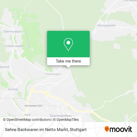 Sehne Backwaren im Netto Markt map
