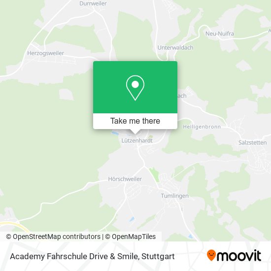 Academy Fahrschule Drive & Smile map