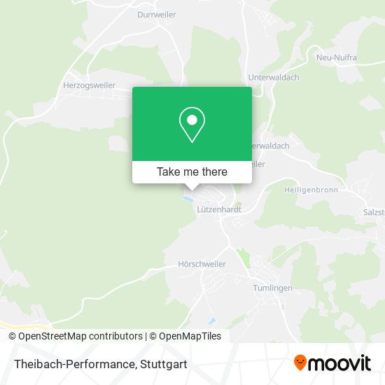 Theibach-Performance map