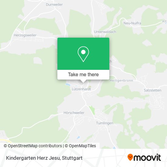 Kindergarten Herz Jesu map