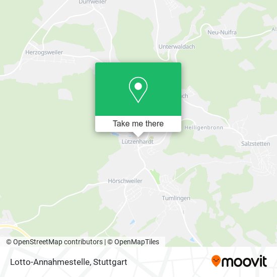 Lotto-Annahmestelle map