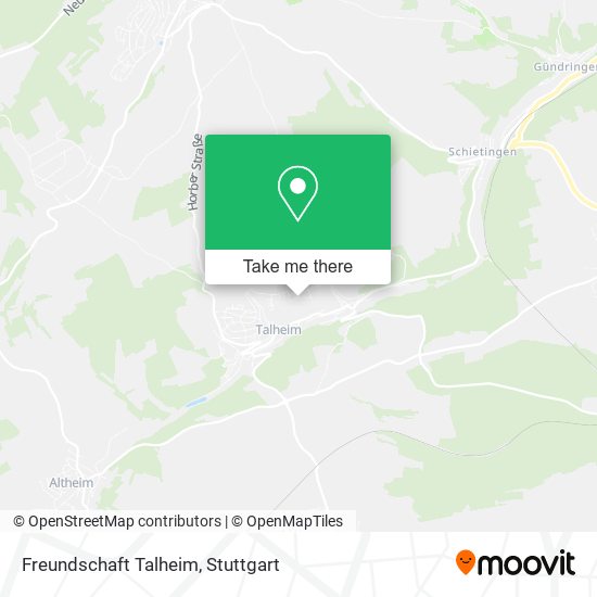 Freundschaft Talheim map